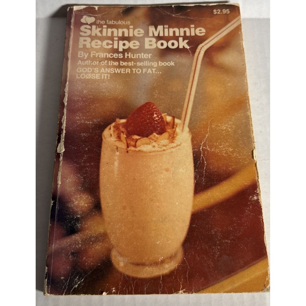 VTG 1976 The Fabulous Skinnie Minnie Recipe Book by Frances Hunter Christian PB